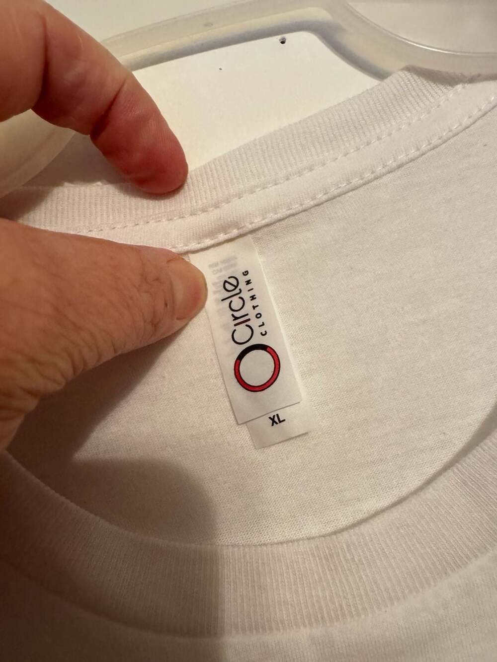 Circle Clothing Wrestling Mom Graphic T-Shirt White Size XL - Picture 2 of 2